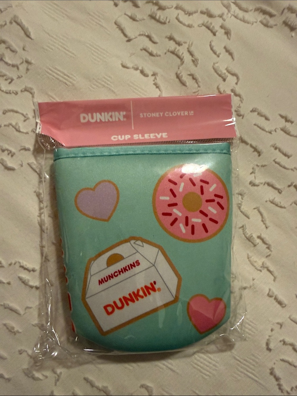Stoney Clover Lane / Dunkin' Teal Cup Sleeve